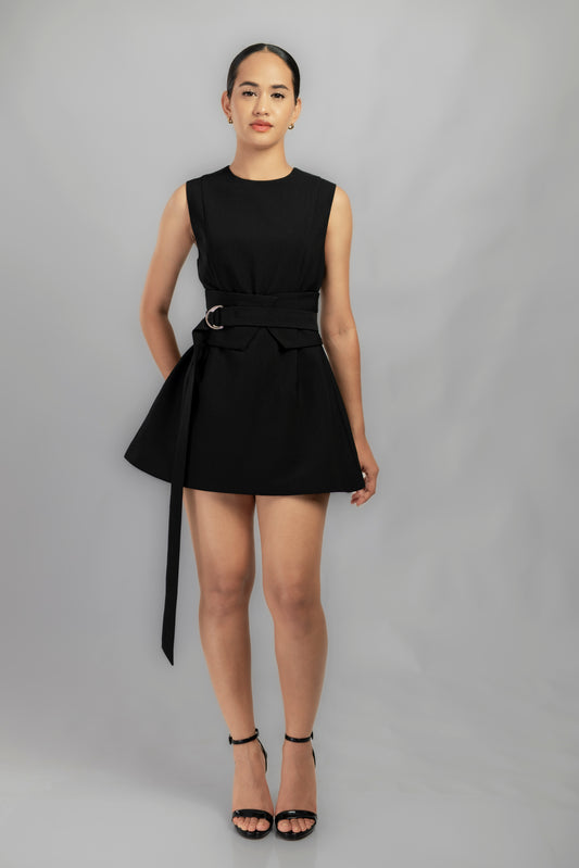 ALTESSE II Black Blazer Dress
