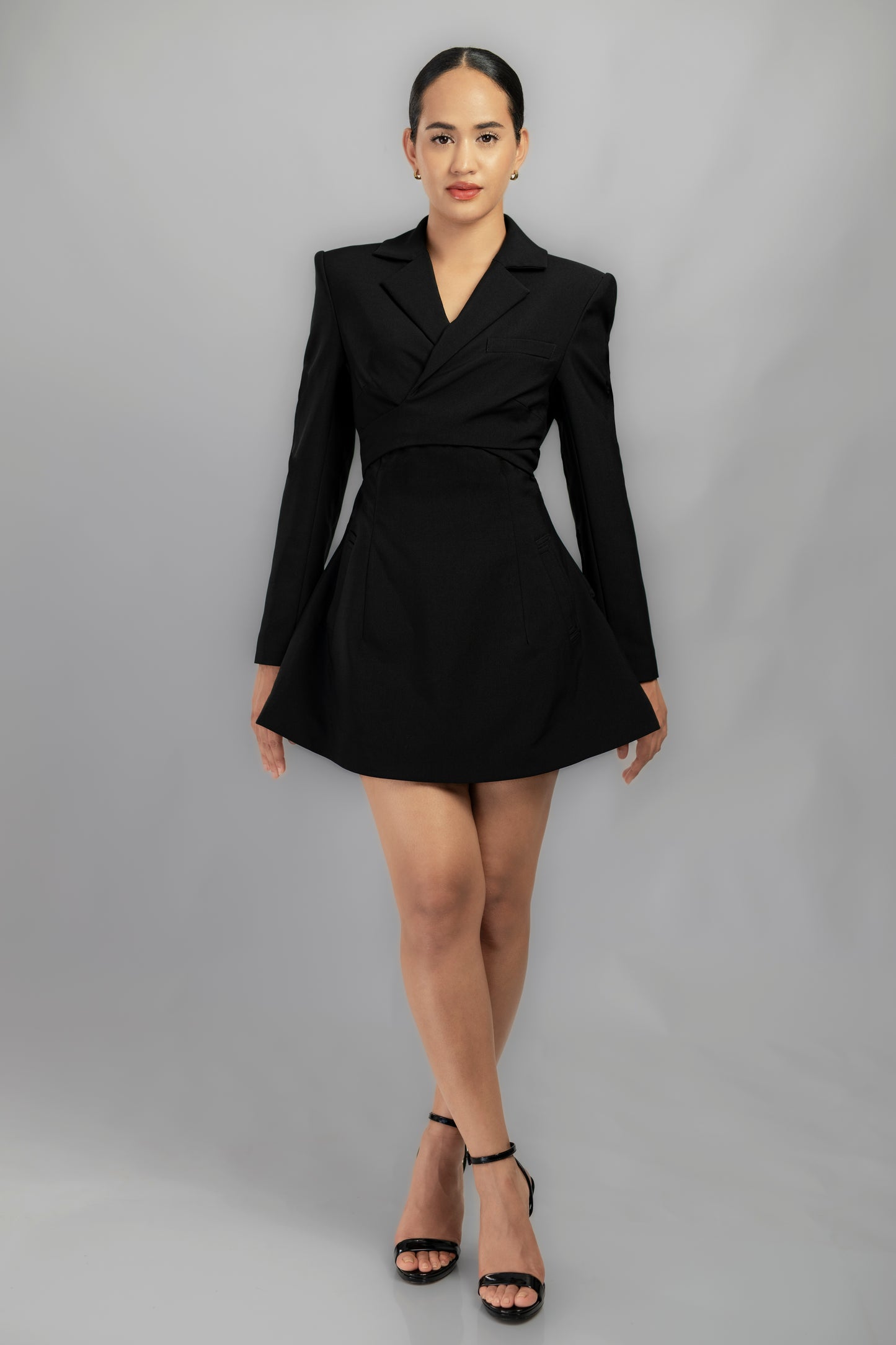 ALTESSE I Black Blazer Dress